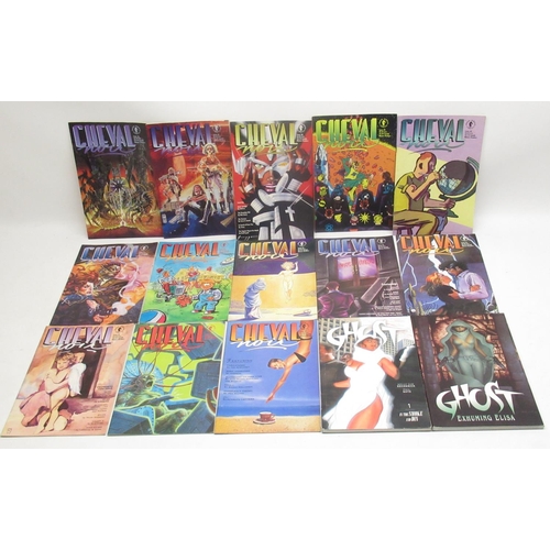 295 - Dark Horse Comics - Cheval Noir issues #1-14,16-18,21,23-26,28-44 & 46-49, Ghost Exhuming Elisa pape... 