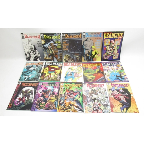 297 - Large mixed collection of Dark Horse Comics inc. Dark Horse Presents, Oh My Goddess, Hellhounds Panz... 