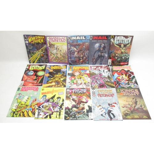 297 - Large mixed collection of Dark Horse Comics inc. Dark Horse Presents, Oh My Goddess, Hellhounds Panz... 