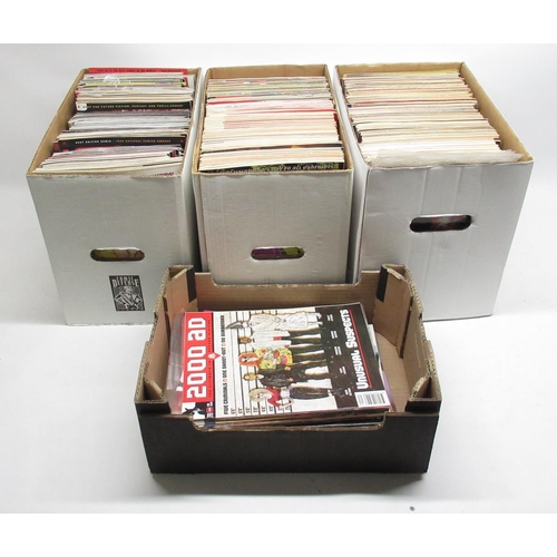 302 - Large collection of 2000AD magazines from 1988-2005 (approx. 627 in 4 boxes)