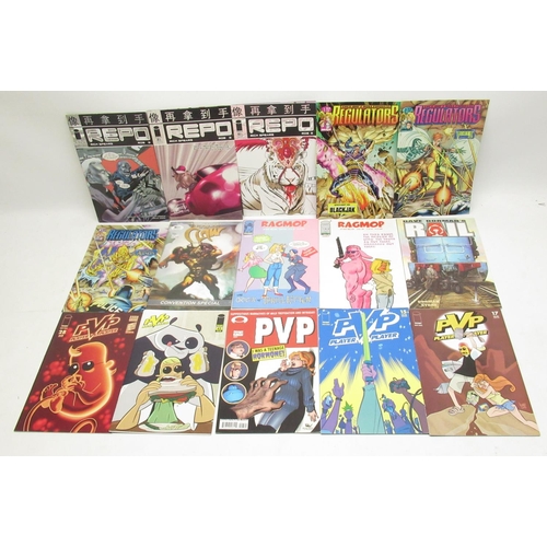 304 - Mixed collection of Image comics inc. Phantom Force, Phonogram Rue Britannia, Repo, PVP, Savant Gard... 