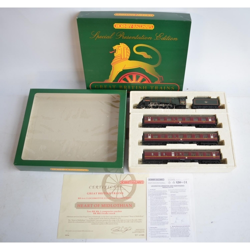 537 - Hornby OO gauge R2032 limited edition Great British Trains series (571/3000) The Midlothian train pa... 