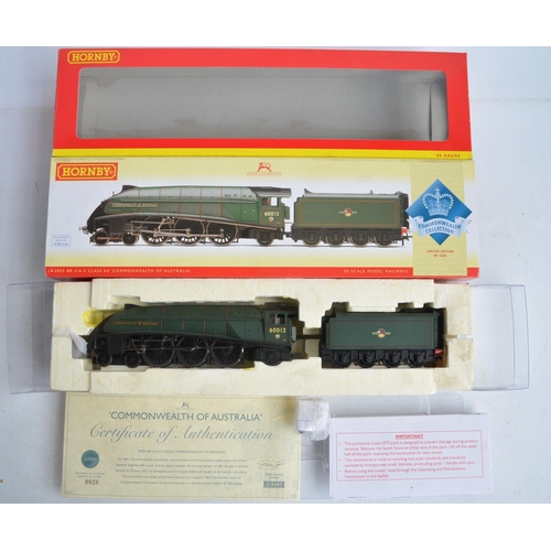 543 - Hornby OO gauge limited edition DCC Ready Commonwealth Collection R2825 Class A4 60012 Commonwealth ... 