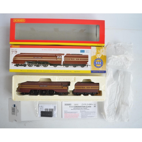 547 - Hornby OO gauge National Railway Museum Collection special edition DCC Ready R2689 Coronation Class ... 