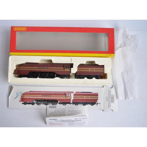 548 - Hornby OO gauge Super Detail R2179 Coronation Class LMS 6225 Duchess Of Gloucester electric train mo... 