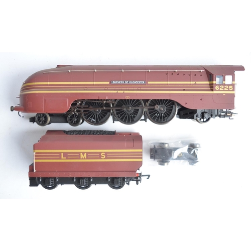 548 - Hornby OO gauge Super Detail R2179 Coronation Class LMS 6225 Duchess Of Gloucester electric train mo... 