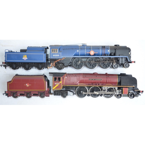 551 - Two boxed Hornby OO gauge electric train models to include R2171 Super Detail BR Canadian Pacific Me... 