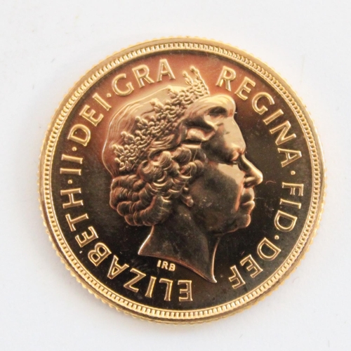 355 - ERII 2005 gold sovereign