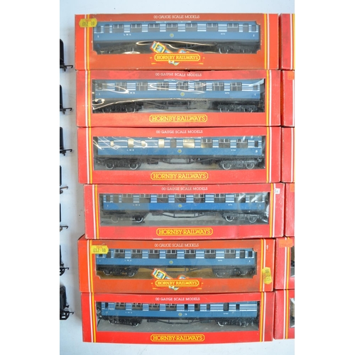 568 - Collection of OO gauge Hornby railway carriages to include 6 boxed LNER teak carriages and 6 boxed L... 