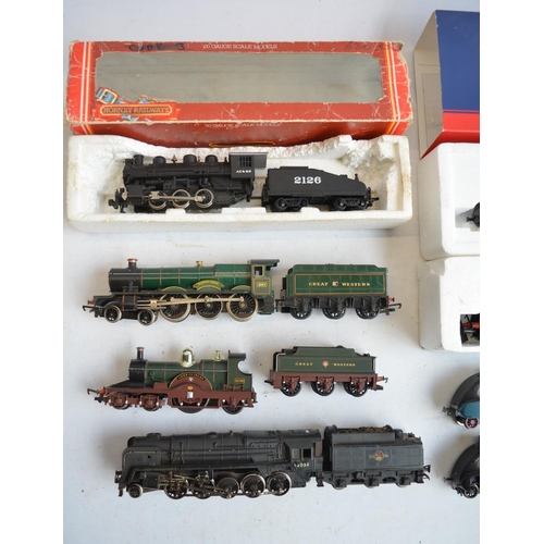 560 - Collection of previously run OO gauge electric steam train models to include Bachmann 31-952 Class A... 