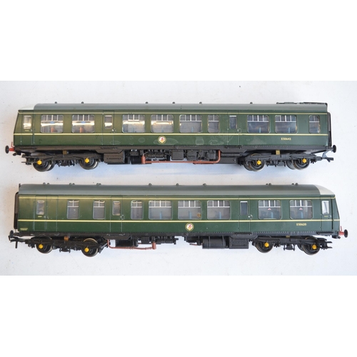 567 - Collection of well used OO gauge electric diesel locomotive models to include Bachmann 2 car DMU set... 