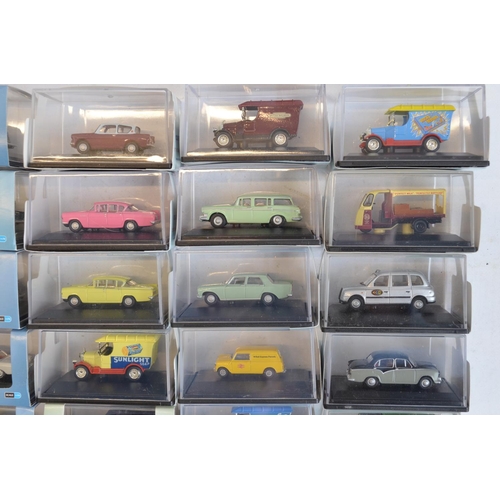 578 - 35 cased OO gauge (1/76 scale) vehicle models by Oxford Diecast. All models appear in mint condition... 