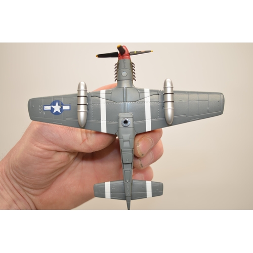 594 - 2 boxed 1/72 scale diecast Corgi North American P-51B Mustang razorback models, both limited edition... 