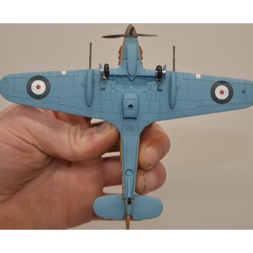 598 - 3 boxed 1/72 scale diecast Corgi Hawker Hurricane models, all limited edition: Hurricane Mk1 (Trop),... 