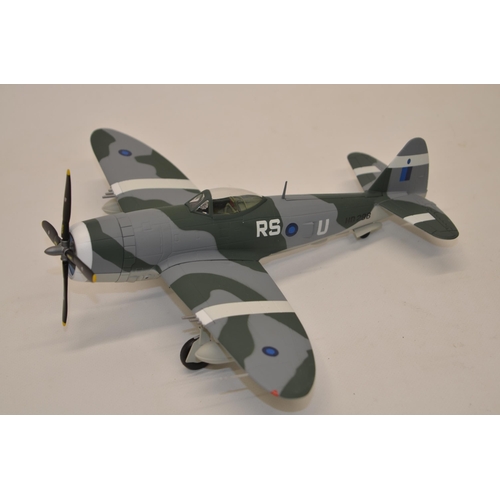 602 - Two boxed Armour Collection 1/48 diecast aircraft models to include P-47D Thunderbolt in RAF SEAF ma... 