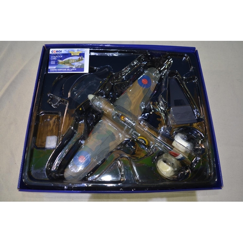 604 - A boxed Corgi Aviation Archive limited edition (114/1000) 1/32 scale Hawker Hurricane Mk.1, P2970, G... 