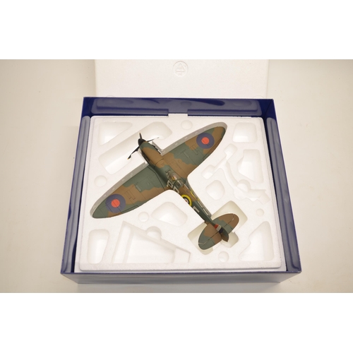 606 - A boxed Corgi Aviation Archive 1/32 scale Supermarine Spitfire Mk.1A, X4590/PR-F, 609 Sqn, Royal Air... 