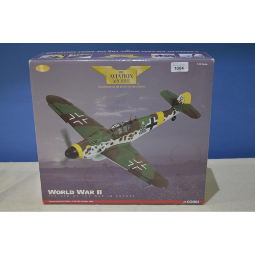 607 - A boxed Corgi Aviation Archive 1/32 scale Messerschmitt Bf109G-6, 2./JG 302, October 1944 (model no ... 