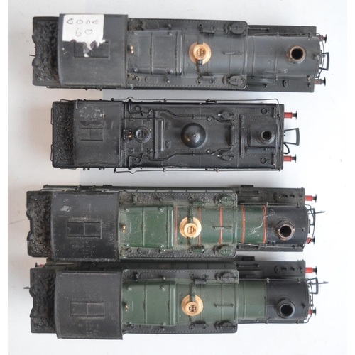 564 - Four OO gauge electric steam train models from Bachmann to include DCC On Board 32-076DC etc. All lo... 