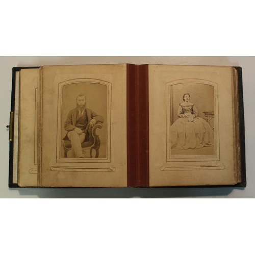 479A - Large collection of family photograph of mainly late Victorian era. Five leather bound albums and lo... 