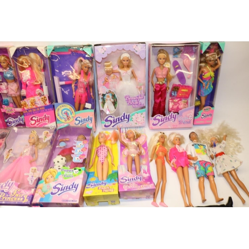 104 - Collection of 1990s/2000s Sindy and Paul dolls, majority with original packaging, incl. 'Puppy Feed ... 