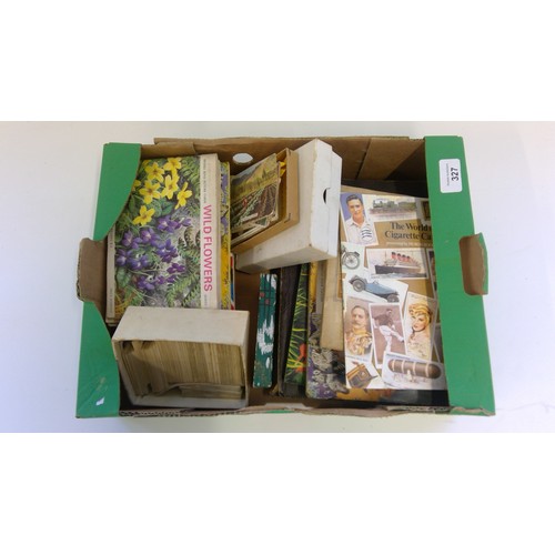 327 - Collection of GB cigarette cards and Brooke Bond tea card albums (qty)