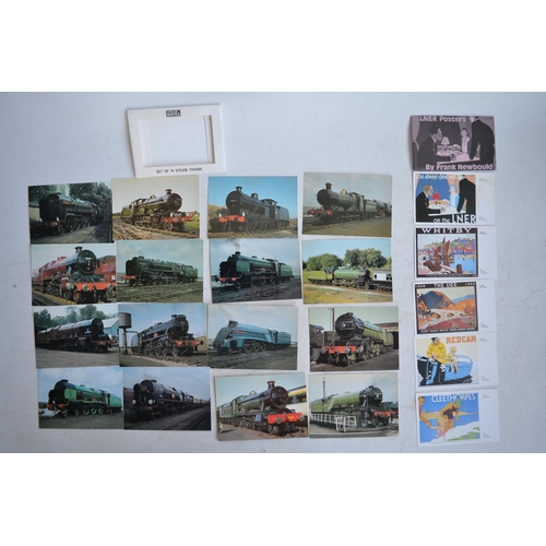 635A - Collection of British Railways stamps, first day and commemorative covers, 2 identical and complete ... 