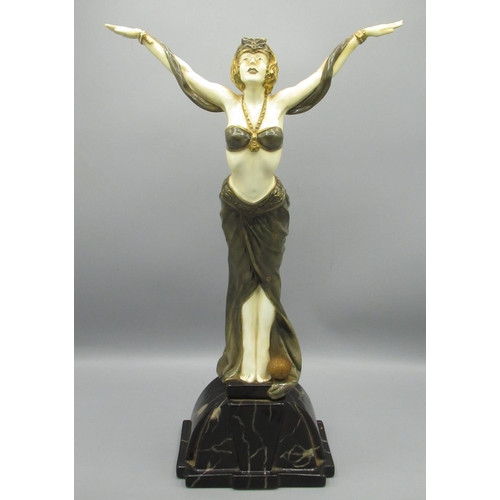 59 - Royal Doulton Art Deco Collection Optimism figurine HN4165 Limited Edition No.144 of 500, H43.5cm
