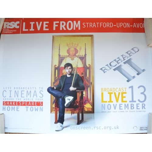 921 - Collection of 20 Royal Shakespeare Company production posters to include Henry IV, Henry V, The Temp... 