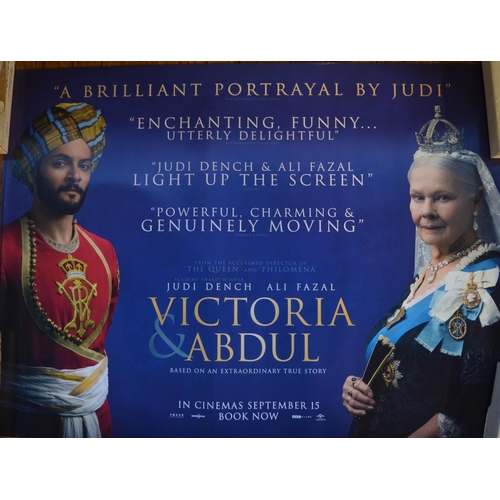 930 - A collection of 30 film release posters to include Victoria & Abdul (x2), Mrs Lowry & Son, Bridge Of... 