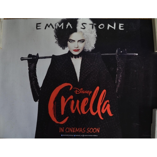 931 - A collection of 38 film release posters to include Cruella, Ralph Breaks The Internet, The Emoji Mov... 