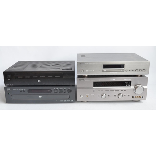 937 - Yamaha Natural Sound DVD Audio/Video SA-CD Player DVD-S2500 (does not turn on, A/F) and AV Receiver ... 