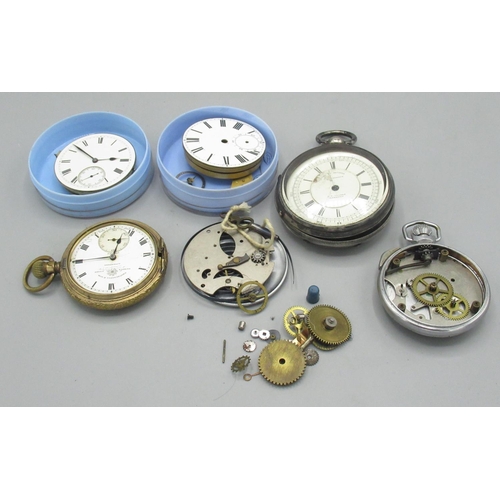 626 - J. T. Clarke Mexboro - Victorian silver key wound and set centre seconds chronograph pocket watch, s... 