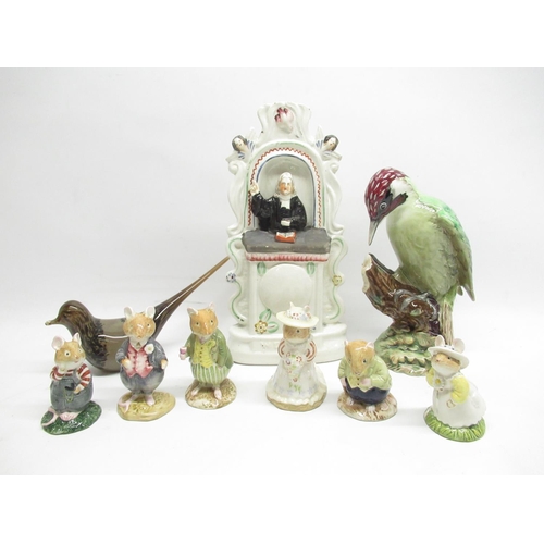 808 - Collection of Royal Doulton Bramley Hedge models inc. Wilfred Toadflax D.BH.7, Dusty Dogwood D.BH.6,... 