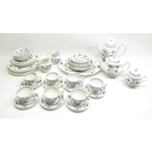 819 - Royal Doulton Gold Concord part dinner set (43),  Royal Albert Val D'or bowls and side plates (12) a... 