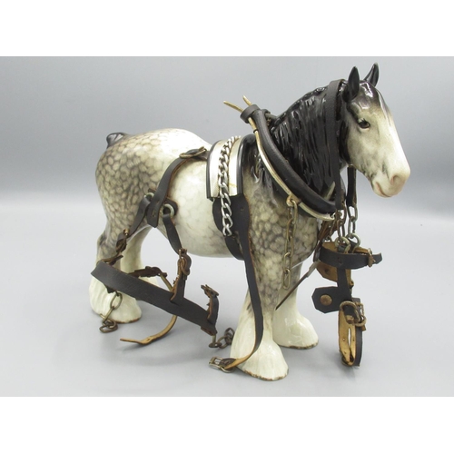 833 - Group of 3 Beswick Horses, tallest H21.6cm        (1 A/F)