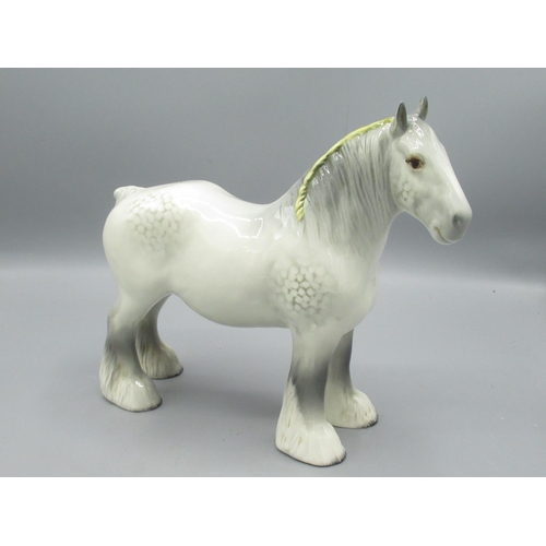 833 - Group of 3 Beswick Horses, tallest H21.6cm        (1 A/F)