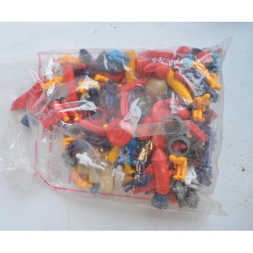 125 - Collection of Bluebird Toys Manta Force playsets to include Battle Fortress, Red Venom, Gigantic Man... 