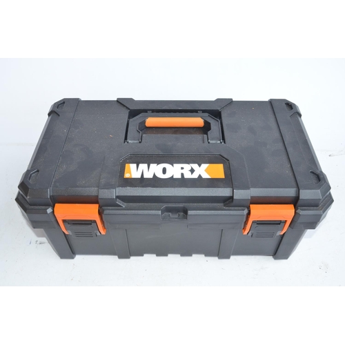 Worx cased electric hand drill set incl. hard plastic tool box