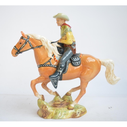 116 - Beswick Canadian Mounted Cowboy 1377. No damage/chips/repairs noted, H23cm. Without box
