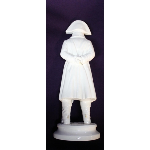 227 - Michael Sutty Figurine of Napoleon Bonaparte 1815. Ltd Edition,21/150. Hight 36.5 cm. Two framed pri... 