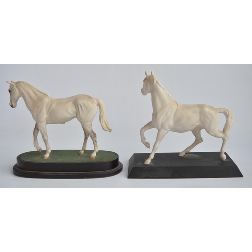 188 - Two Royal Doulton ceramic horse figurines to include Desert Orchid and Spirit Of The Wind, both fixe... 