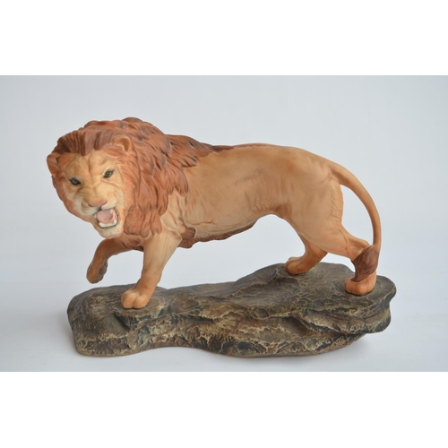 202 - Beswick walking Lion figurine, L31cm