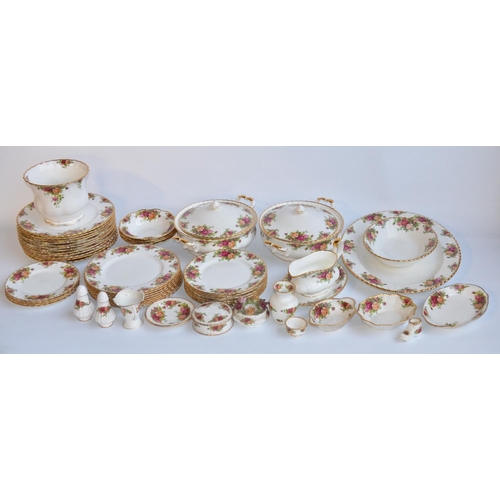 205 - Collection of Royal Albert Old Country Roses tableware, approx 50 pieces