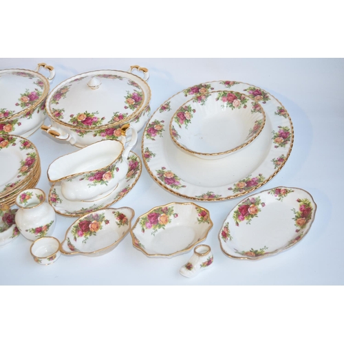 205 - Collection of Royal Albert Old Country Roses tableware, approx 50 pieces