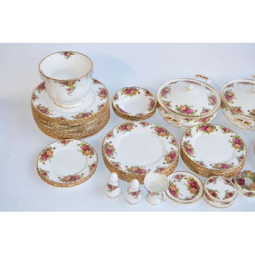 205 - Collection of Royal Albert Old Country Roses tableware, approx 50 pieces