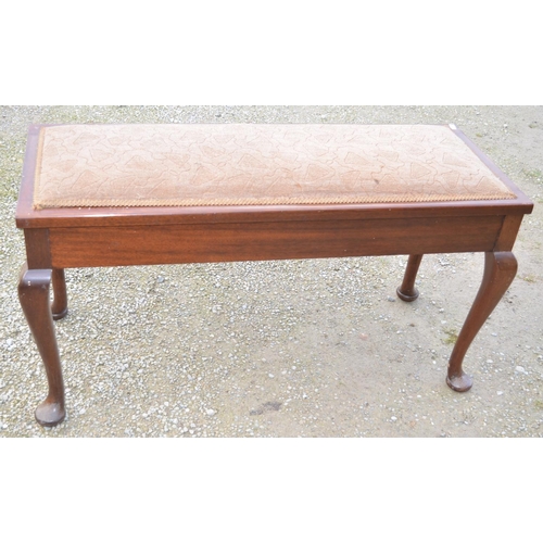 1378 - Grand piano by John Broadwood & Sons, London with piano stool