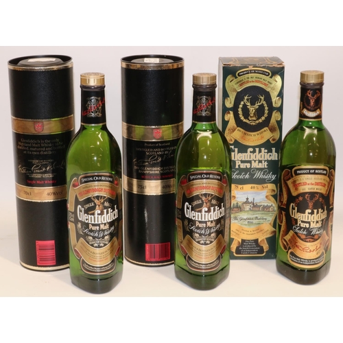 1298 - Glenfiddich Pure Malt Scotch Whisky Special Reserve, First Distilled on Christmas Day 1887, 70cl, an... 