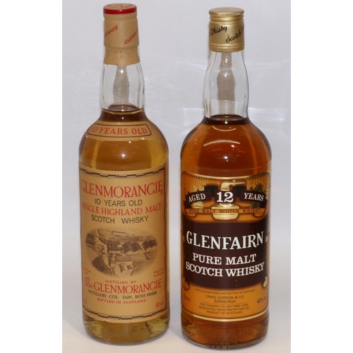 1301 - Glenmorangie Single Highland Malt Scotch Whisky, 10 Years Old, and Glenfairn Pure Malt Scotch Whisky... 