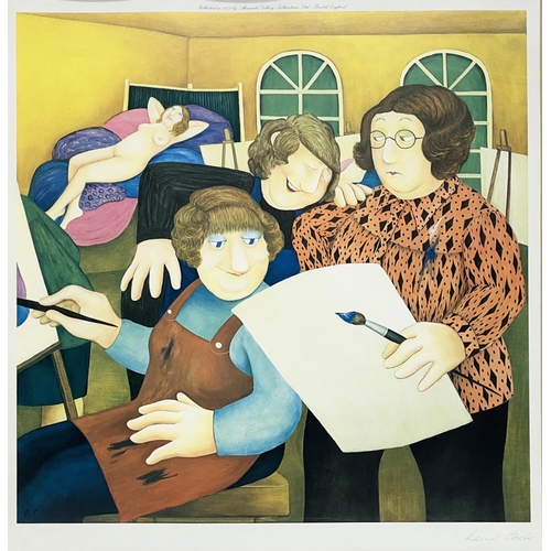 1365 - Beryl Cook (British 1926-2008); 'The Art Class' colour print, pub. 1979 by Alexander Gallery Publica... 